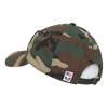 S73 - USA Text Cap - Relaxed Cotton Ripstop - Woodland Camo