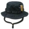 R70 - Vintage Washed Jungle Boonie Hat - 100% Cotton - Black