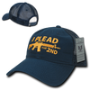 A05 - I Plead The 2nd Cap - Relaxed Cotton & Trucker Mesh - Navy/Gold