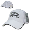 A05 - I Plead The 2nd Cap - Relaxed Cotton & Trucker Mesh - White
