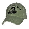 6604 - Don't Tread On Me Cap - Cotton - Olive Drab