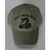 6604 - Don't Tread On Me Cap - Cotton - Olive Drab
