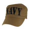 6659 - U.S. Navy Flat Top Cap - Cotton - Coyote
