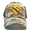 1st Cavalry Division Cap - Cotton /Trucker Air Mesh - ACU Digital Camo