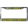 Army Military Police License Plate Frame - LFA23