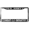 Army Combat Infantry License Plate Frame - LFA28