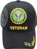 U.S. Army Veteran Cap - Shadow Seal - Black