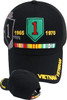1st Infantry Division Vietnam Veteran Cap - Black