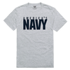 RS2 - Relaxed Graphic T-Shirt - America's Navy - Heather Grey