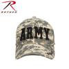 Rothco Deluxe Army Cap Embroidered Insignia Low Profile (Item #9488) - ACU Digital Camo