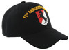 11th Armored Cavalry Division Cap - Black Horse - Black