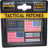 T96 - Tactical Mini Patches - USA Flag Reversed - First Responder 4-Pack