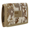 T105 - Tactical Wallet USA Flag Subdued - Desert Digital Camo