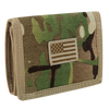 T105 - Tactical Wallet USA Flag Subdued - MultiCam