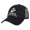 S78 - U.S. Marines Cap - Cotton Relaxed - Black