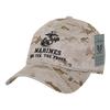 S78 - U.S. Marines Cap - Cotton Relaxed - Desert Digital Camouflage