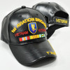 1st Aviation Brigade Vietnam Veteran Cap Faux Leather - Black