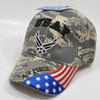 U.S. Air Force Cap - USA Flag Bill - ABU Camo