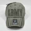 U.S. Army Cap - Cotton - Washed OD Green