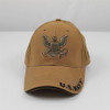 6647 - U.S. Navy Logo Cap - Cotton - Coyote Brown