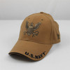 6647 - U.S. Navy Logo Cap - Cotton - Coyote Brown