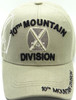10th Mountain Division Cap Shadow - Khaki