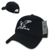 A03 - Live Free or Die Tactical Cap - Relaxed Cotton - Black