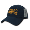 A03 - 2nd Amendment Cap - Relaxed Cotton - Navy/Gold