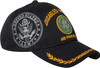 U.S. Army Disabled Veteran Cap  - Army Seal Shadow - Black