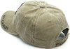 1st Cavalry Cap Subdued Insignia - Cotton Washed Khaki