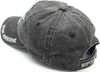 101st Airborne Division Cap Subdued Insignia - Cotton Washed Black