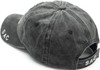 Strategic Air Command Cap Subdued Insignia - Cotton Washed Black