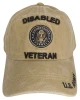 Disabled U.S. Army Veteran Cap Subdued - Cotton Washed Khaki