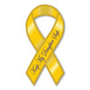 Keep My Daughter Safe Ribbon Magnet