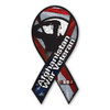 Afghanistan War Veteran Salute Ribbon Magnet