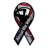 Korean War Veteran Salute Ribbon Magnet