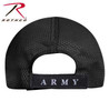 Rothco 9589 U.S. Army Cap Cotton/Air Mesh Black