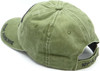 101st Airborne Cap Subdued Insignia - Cotton Washed Olive