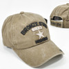 Bronze Star Cap Heroism Medal Subdued - Cotton Washed Khaki