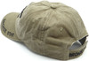 Bronze Star Cap Heroism Medal Subdued - Cotton Washed Khaki