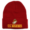 U.S. Marines Beanie Cap - Red