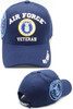 Air Force Veteran Cap Emblem Shadow - Blue