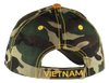 40340 - Vietnam Veteran Cap - Black/Woodland Camo
