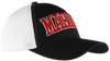40258 - Marine Corps Cap - EGA Shadow - Jersey Mesh - Black/White