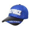10121 - U.S. Air Force Cap Emblem Shadow - Waffle Mesh - Blue