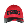 10169 - U.S.M.C. Marine Cap Emblem Shadow - Waffle Mesh - Red
