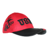 10169 - U.S.M.C. Marine Cap Emblem Shadow - Waffle Mesh - Red