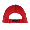 10169 - U.S.M.C. Marine Cap Emblem Shadow - Waffle Mesh - Red