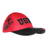 10169 - U.S.M.C. Marine Cap Emblem Shadow - Waffle Mesh - Red