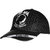 10190 - POW MIA Cap Logo Shadow - Waffle Mesh - Black
